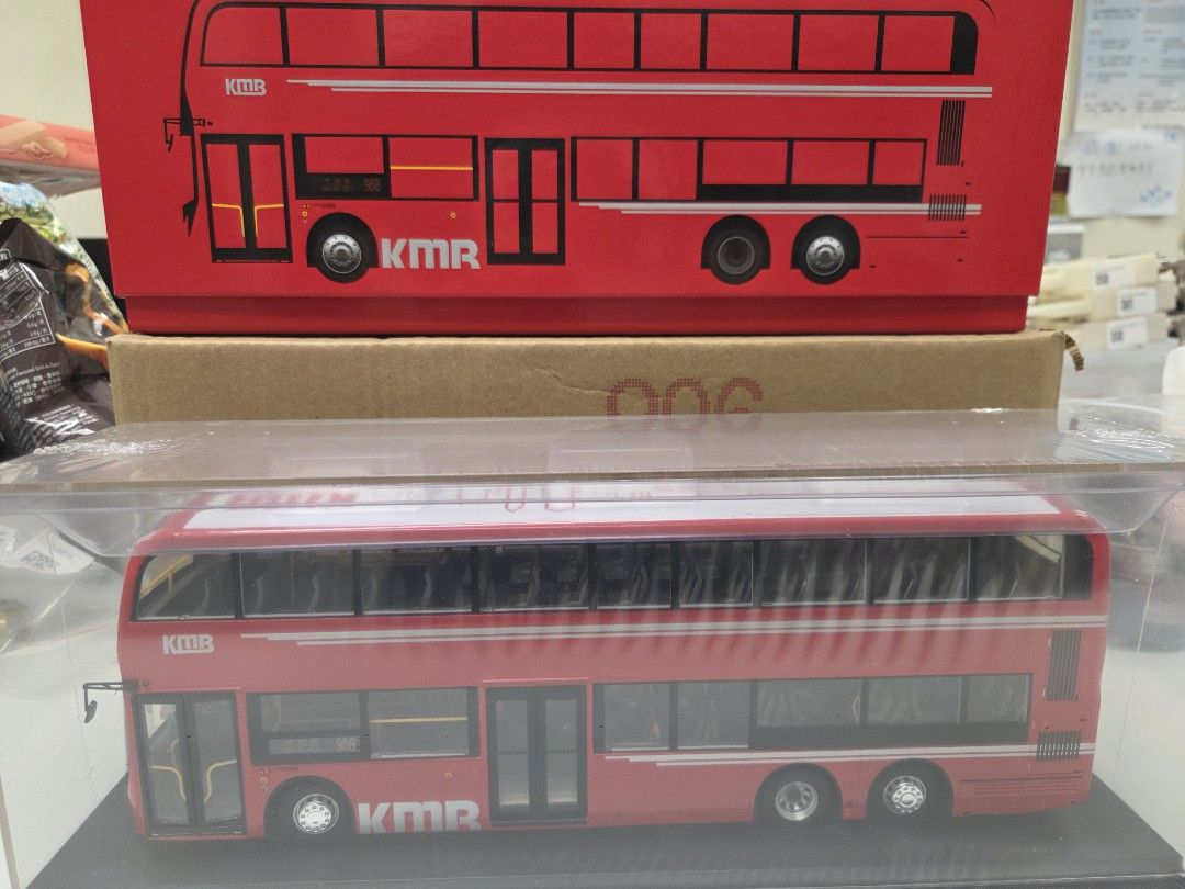 1:43九巴Kmb路線968巴士模型(12.8米), 興趣及遊戲, 玩具& 遊戲類- Carousell