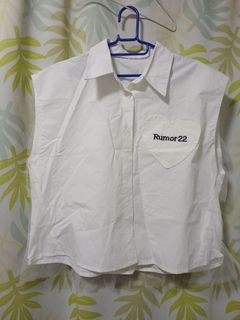 白色 背心 襯衫 胸43‘’64236507348098110