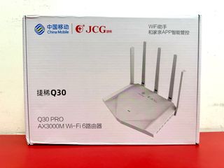 In Stock JCG Q30 Pro AX3000 WiFi 6 160Mhz Tailscale Wireless Router Modified SSR Airport (CT3003/Q30Pro/MR3000D/RAX3000M)64243209417473110
