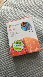 未開封 Office 365 個人版一年盒裝行貨64221969172867110