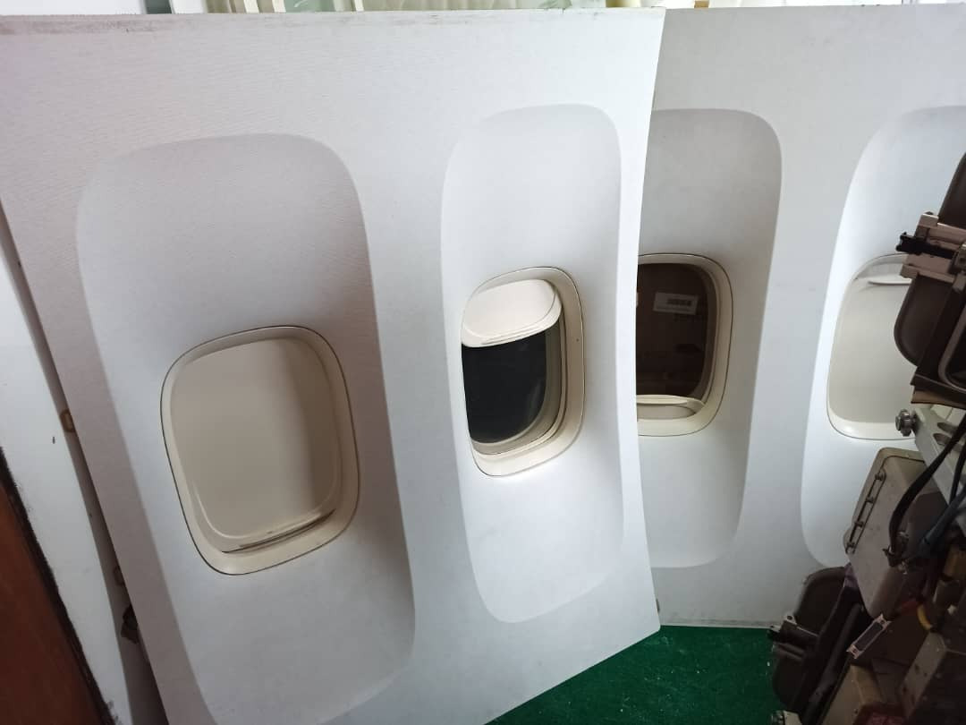 Aircraft Window Panel B747 9M-MPP, Furniture & Home Living, Outdoor ...