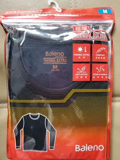 Baleno 男裝長袖超暖內衣 Thermal Extra  longsleeve Shirt - Size M64220532939138110