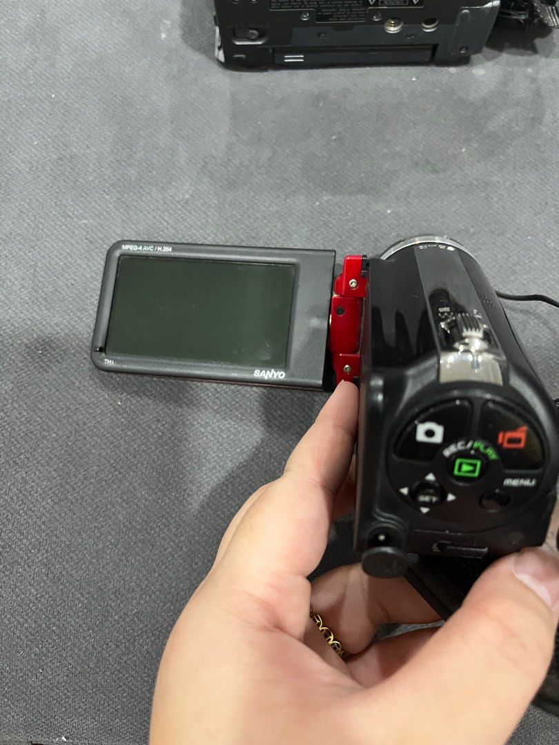 VIDEOCAMERA - SANYO XACTI (UNTESTED) (Category: Video Cameras) located in Paranaque City. Submitted by studiosecond (Listing ID 1395285038, Image 2). Description: UNTESTED Model: Sanyo Xacti Body Condition: 8/10 VIDEO: https://drive.google.com/drive/folders/1z2R-NQ7bCBR437Ftsd4adxNXGyDRoTmP RFS: I don’t have charger This is untested! I don’t know where to get the charger *Buy at your own risk* Items are non refundable .