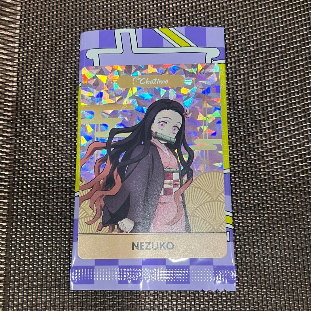 Chatime x Demon Slayer Card - Nezuko (Category: Raw Singles) located in Quezon City. Submitted by yans.collections (Listing ID 1395185032, Image 1). Description: Chatime x Demon Slayer Card Pristine condition with card sleeve MOP: Gcash Shipping (lalamove, grab, LBC) shouldered by the buyer loc: manila.