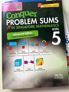 A*STAR Maths 51 MustKnow Problem Sums (Vol 1, 2, 3), Hobbies & Toys