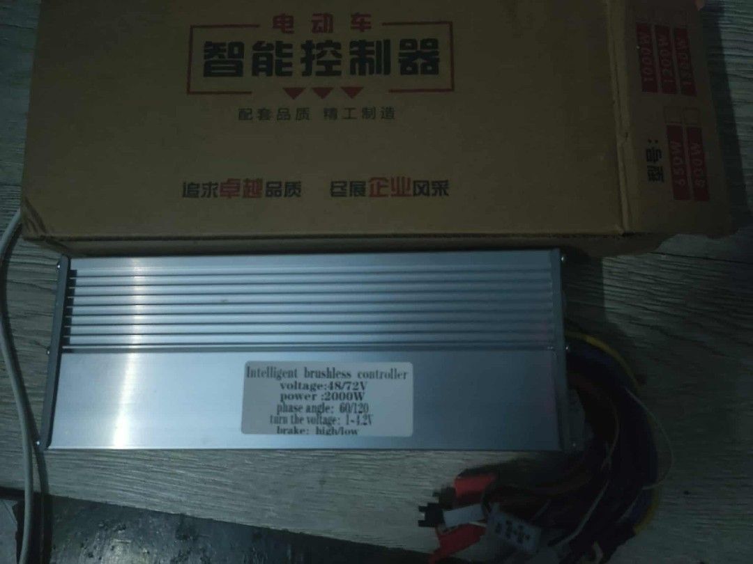 Ebike Controller (Category: Other Automotive Parts and Accessories) located in Valenzuela. Submitted by oldbutgoods (Listing ID 1395245013, Image 2). Description: Brand new Ebike Controller 2000 watts 48-72 volts compatible .