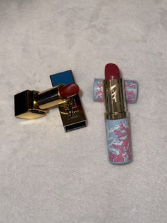 Estée Lauder 雅詩蘭黛唇膏palm beach chic YSL 1966 聖羅蘭 限量版唇膏試用裝sample64214535229187110