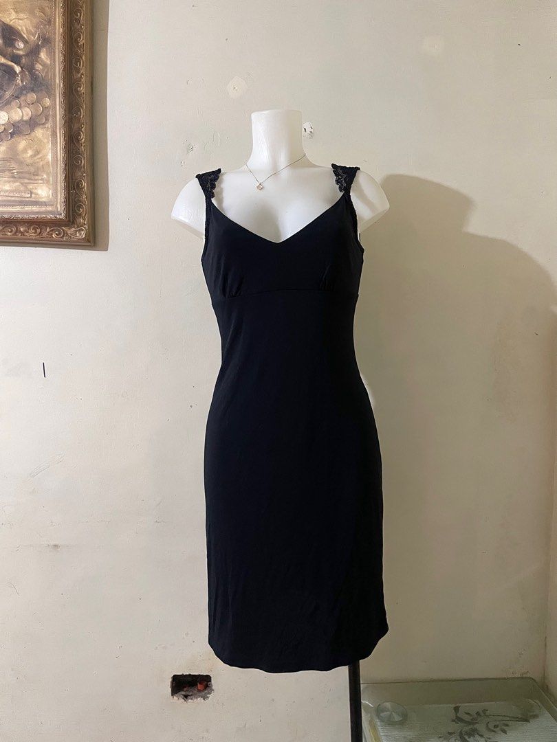express lace strap dress (Category: Dresses) located in Quezon City. Submitted by _decluttermica (Listing ID 1395259828, Image 1). Description: length 32.5' waist up to 28' no last price :).