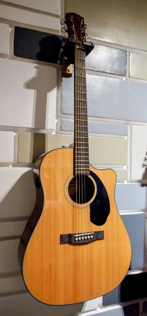 Fender Acoustic Guitar CD-60CE SCE with Case (Category: Musical Instruments) located in Makati City. Submitted by ppomidyar (Listing ID 1395246721, Image 2). Description: bought in JB Music Pasay Road in 2020.