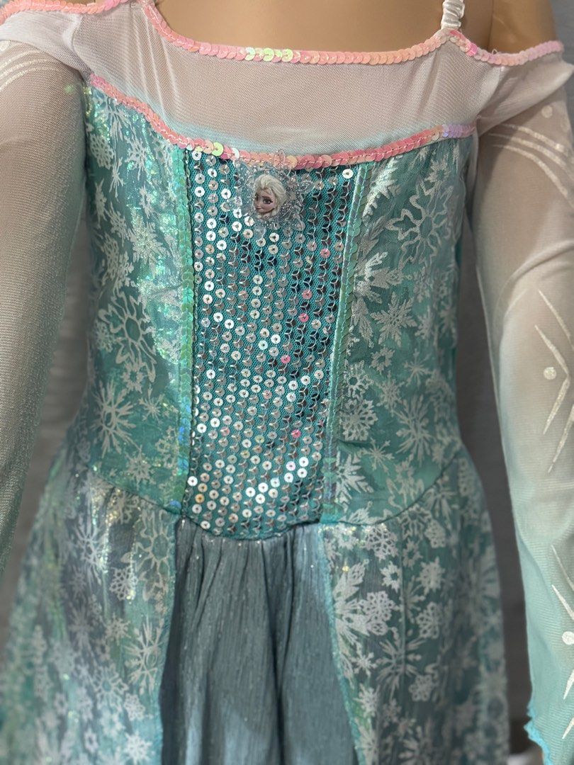 Frozen Elsa Dress Costume (Category: Babies & Kids Fashion) located in Manila. Submitted by collineflores (Listing ID 1395331506, Image 3). Description: Frozen Elsa Costume Size 4-7 wig not included.
