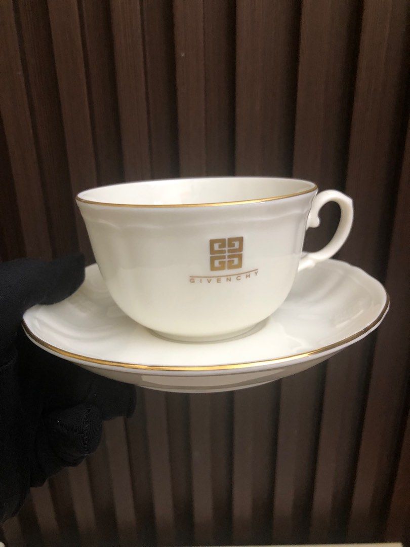 Givenchy Porcelain Tea Cup SET (Category: Coffee & Tea Tableware) located in Pasay City. Submitted by cpb__ (Listing ID 1395243309, Image 1). Description: 1500 per SET.