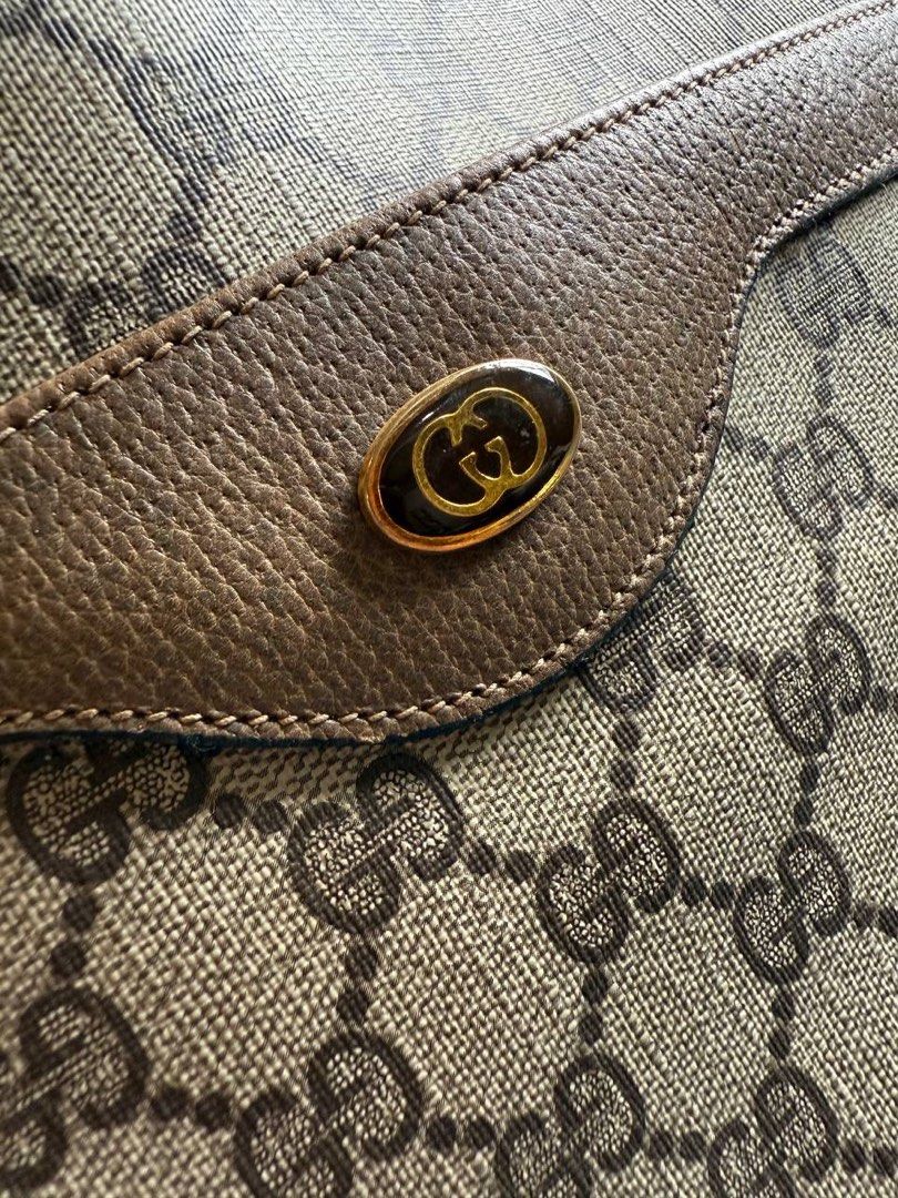 Gucci GG Canvas Sherry Line Tote (Category: Luxury Bags & Wallets) located in Baguio. Submitted by BagstacularbyJCT (Listing ID 1395348483, Image 2). Description: This Gucci Sherry Line tote in signature GG Canvas is a practical item ideal for daily use. It features confirtable textile handles, a front slip- pocket for easy access as well as a durable leather trim on the lip of the bag which opens up to a spacious interior. Height: 37 cm (14.6in)