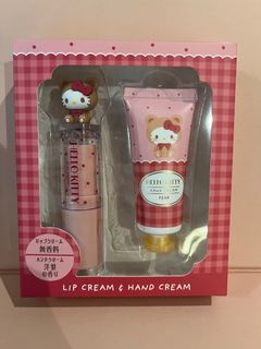 Hello Kitty 唇膏護手霜套裝64222194099843110