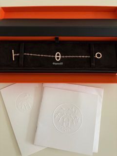 Hermes Chaine d'ancre Contour 18K rose gold bracelet 玫瑰金鑽石手鏈64229675988611110