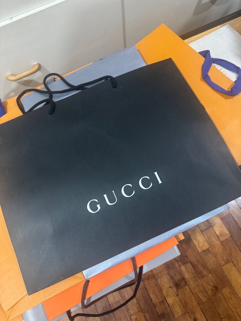 Hermes, Louis Vuitton, Gucci, Dolce & Gabbana, Polene Paper bags (Category: Other Accessories) located in Las Pinas. Submitted by carvp (Listing ID 1395297742, Image 2). Description: P300-500 each paper bags Buy all in bulk for P4,500.
