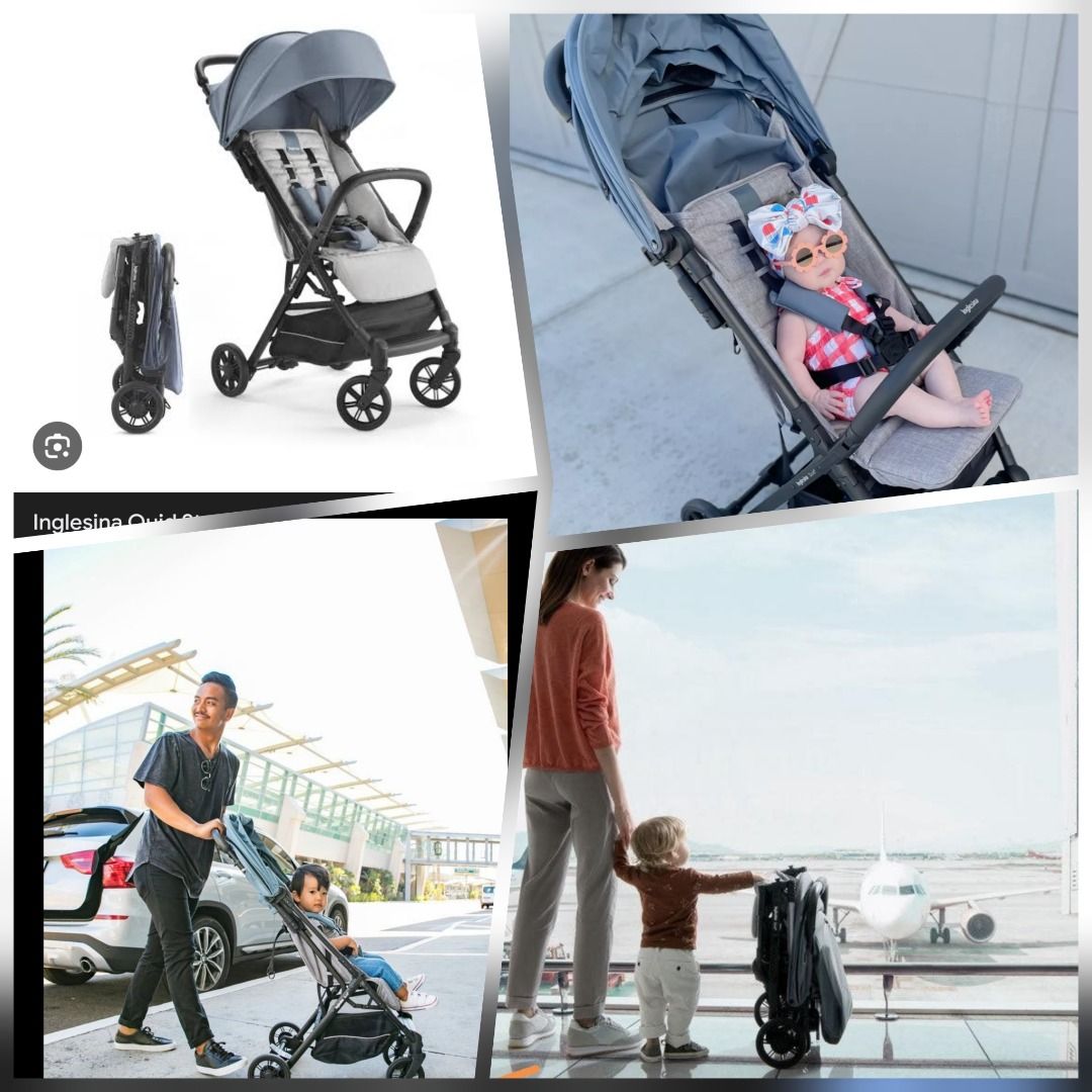 Inglesina Quid Stroller - Stormy Gray (Category: Strollers) located in Caloocan City. Submitted by kresziagr98050 (Listing ID 1395307866, Image 1). Description: Inglesina Quid stroller in gray and black. Compact, easy to fold, and perfect for travel. Suitable for babies and young children. Includes safety harness and sunshade..