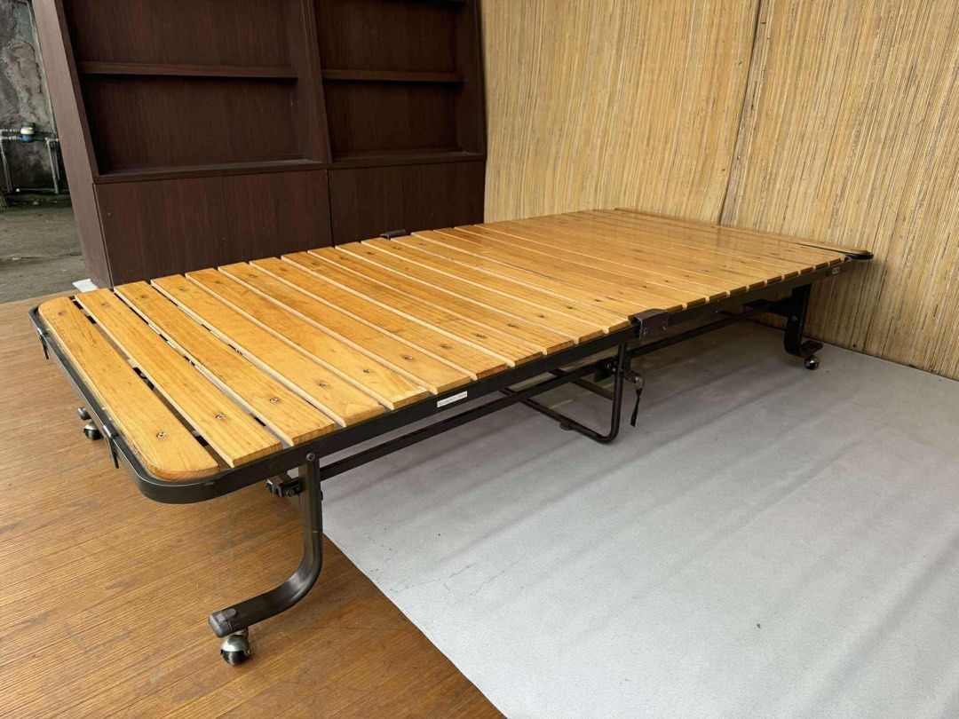 Japan wooden folding bed (Category: Other Home Furniture) located in Malolos. Submitted by ramoslaras82250 (Listing ID 1395294305, Image 3). Description: .