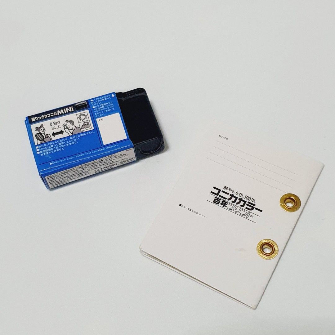 Konica Minolta Camera Miniature Collection (Category: Cameras) located in Taytay. Submitted by kyo.mono (Listing ID 1395200803, Image 2). Description: 💟Follow us on IG: kyo.mono for faster replies TikTok: kyo.mono_ for videos and review Brand new Auth from Japan Actual photo posted.