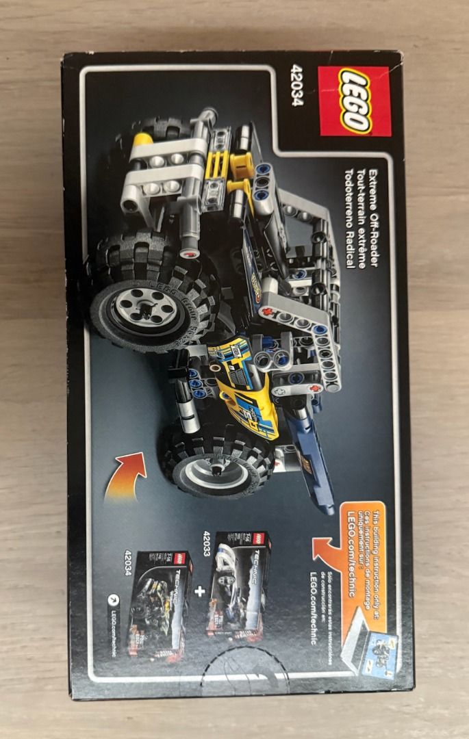 LEGO Technic Action Quad 42034, 興趣及遊戲, 玩具& 遊戲類- Carousell