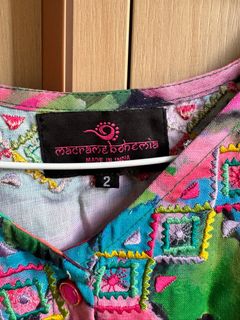 Macrame Bohemia Printed Vest Made in India Size 264216419906435110