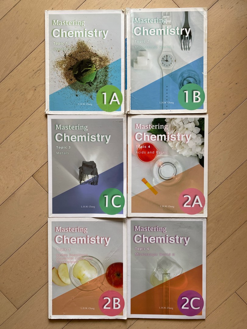 Mastering Chemistry 1A,1B,1C, 2A,2B,2C, 興趣及遊戲, 書本 & 文具, 教科書 - Carousell