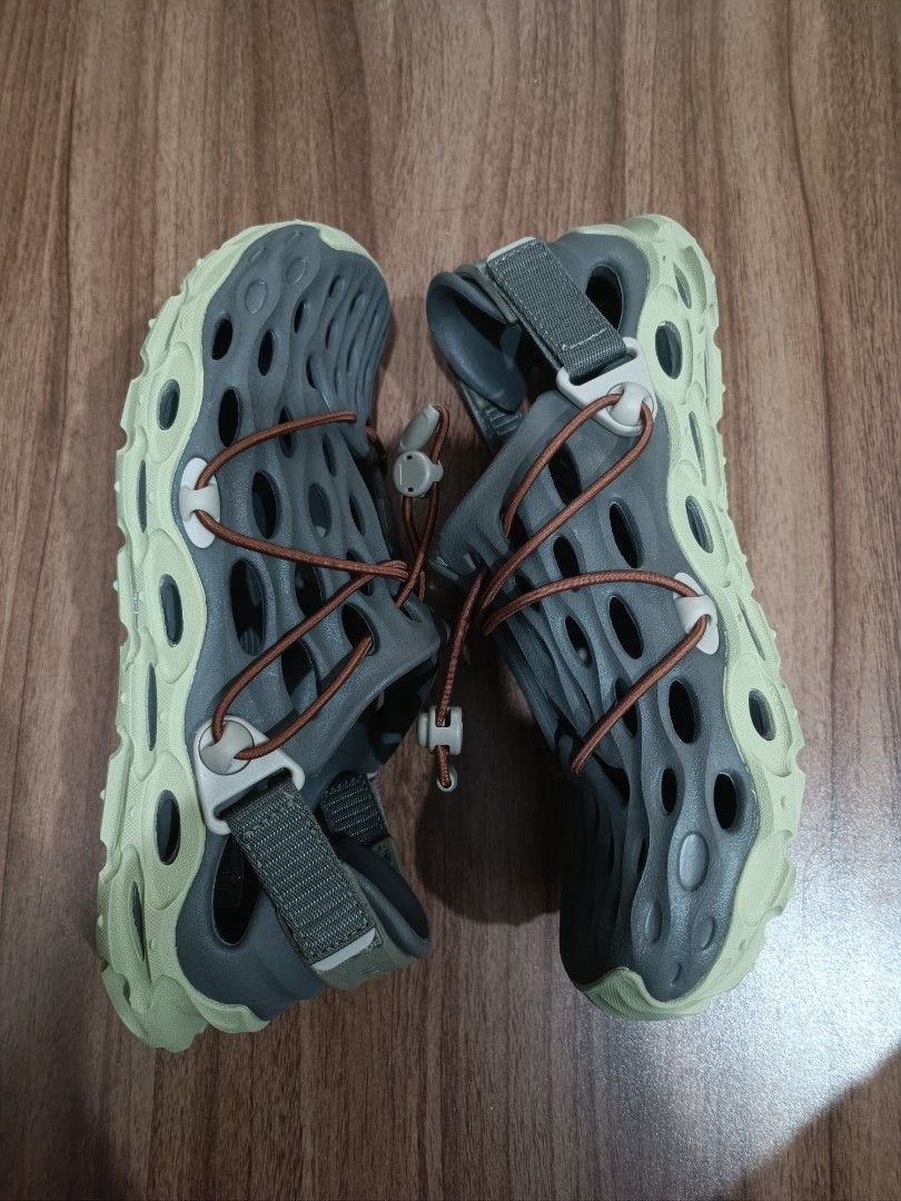 Merrell Hydro Moc AT Cage SE - Boulder Rocher (Category: Flats & Sandals) located in Manila. Submitted by awesome_mom (Listing ID 1395160042, Image 3). Description: - Merrell Hydro Moc AT Cage SE sandals - Size: 7 US (Women's) - Color: Boulder Rocher - Unique cage design with adjustable laces - Includes original box.