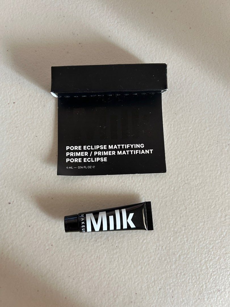 Milk Pore Eclipse Mattifying Primer Mini Size (Category: Makeup) located in Quezon City. Submitted by banhmiluvr (Listing ID 1395180057, Image 1). Description: Rfs: I have the full size for this.
