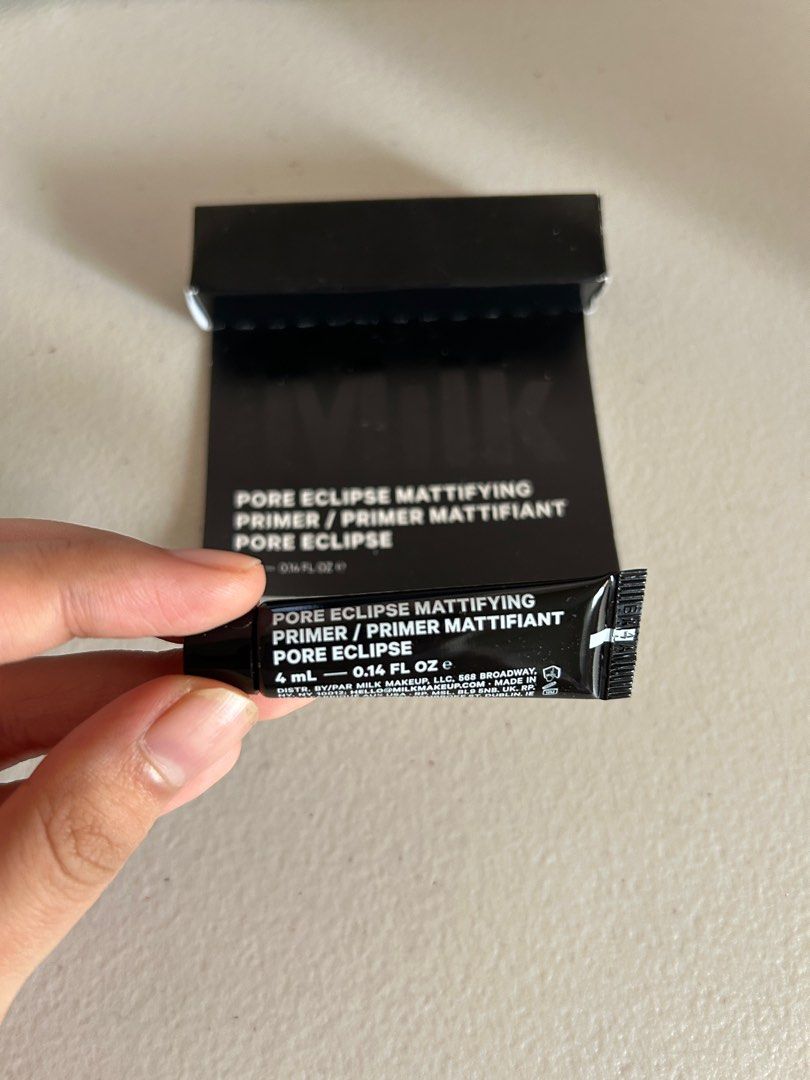 Milk Pore Eclipse Mattifying Primer Mini Size (Category: Makeup) located in Quezon City. Submitted by banhmiluvr (Listing ID 1395180057, Image 3). Description: Rfs: I have the full size for this.