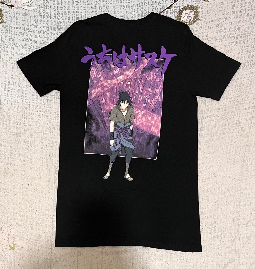 Naruto (Category: Tshirts & Polo Shirts ) located in Caloocan City. Submitted by zachlevi2020 (Listing ID 1395289338, Image 3). Description: Naruto Sasuke Small on Tag Good as new W-18 L-29.