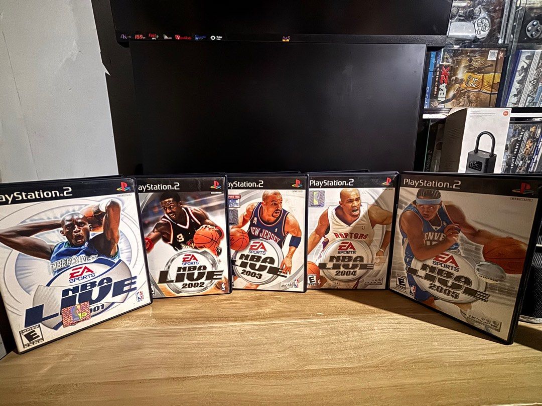 NBA LIVE 2001 & NBA LIVE 2002 (Category: PlayStation) located in Cebu City. Submitted by arrheniusplays (Listing ID 1395319078, Image 2). Description: *My personal NBA Live collection, open for sale* Rare to uncommon item WYSIYG ❌SOLD NBA Live 2003 ❌SOLD NBA Live 2004 ❌SOLD NBA Live 2005 Bundle: 2,000 Per Disc: 500 Offers: 🚚 COD Nationwide 🛵 Maxim Cash on Delivery 🚌 Padala via Ceres 📅 Meetup(Saturday/Sunday) 📍Cebu.