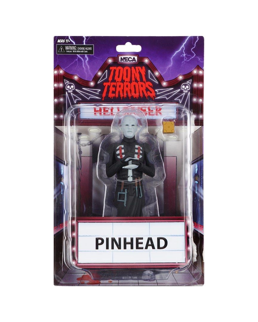 Neca Toony Terrors Hellraiser Pinhead (Category: Figurines & Statues) located in Pili. Submitted by MattDCollector (Listing ID 1395236651, Image 1). Description: For Sale Neca Toony Terrors Hellraiser Pinhead. MOP: Gcash, BPI or Maya MOD: Flash Express (SF c/o Buyer).
