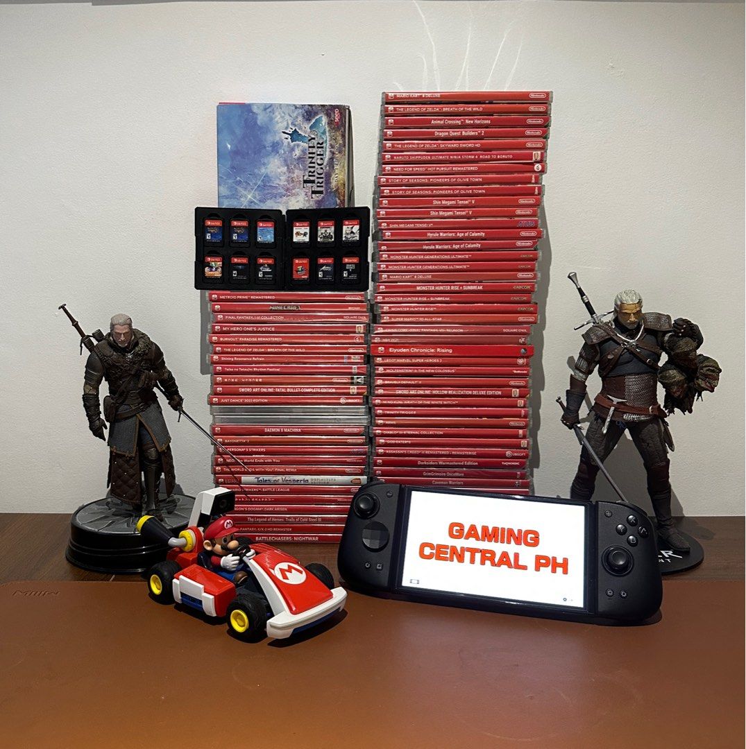 Nintendo Switch Games for SALE (Category: Nintendo) located in Bulacan. Submitted by gamingcentralph (Listing ID 1395261082, Image 1). Description: Nintendo Switch Games for SALE! Compatible with Switch V1, V2, Lite, OLED and Switch 2! Account #278 Pokemon Eevee Doom 2016 Fire Emblem Warriors Skyrim Resident Evil 2 Resident Evil 0 Legend of Zelda BOTW (DLC ONLY) NBA2k18 PRICE: 2,500 Account #279 Sifu Blasphemous Gear Club Unlimited Kotodama Spart