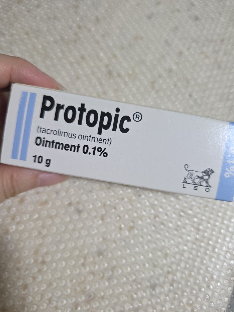 Protopic Tacrolimus Ointment 0 1 On Carousell
