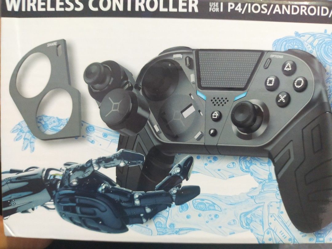 PS4 Controller Q300 (Category: PlayStation) located in Seremban. Submitted by 786mar (Listing ID 1395211892, Image 1). Description: PS4 Controller Q300 Gaming joystick Condition:New Selling reason: wrongly purchase interested: w/a: OI2 (682)9724Mar Cod Seremban area postage: +.