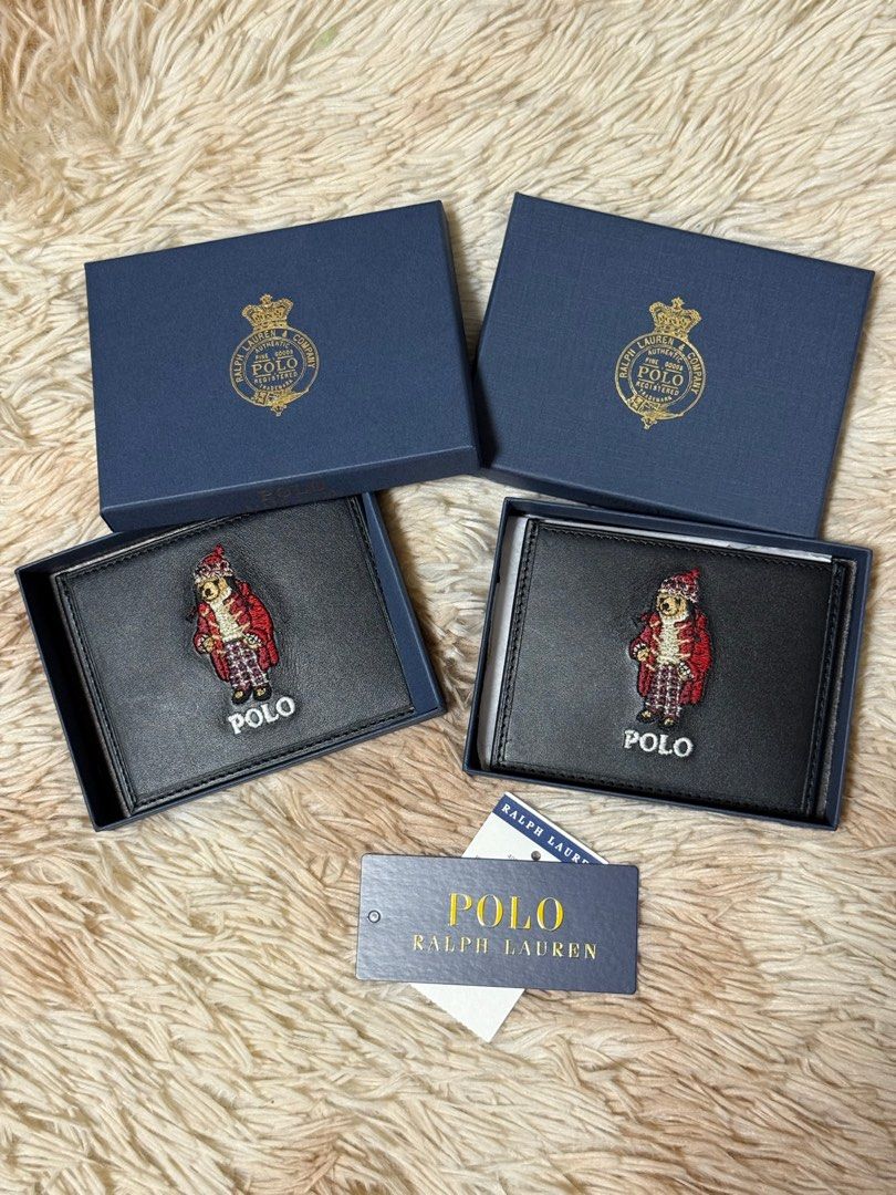 (Accepting COD) POLO RL BEAR RALPH LAUREN LEATHER CARD HOLDER WALLET (Category: Luxury Bags & Wallets) located in Imus. Submitted by kcnvy.co (Listing ID 1395330271, Image 2). Description: Deadstock hard to find 1 million percent authentic Wallet card holder Send offers I sell or have sold other brands like Patagonia type northface type north face Polo bear Spyder Columbia Coach Michael Kors Burberry Snow beach Polo bear Cp 93 Limited edition 196