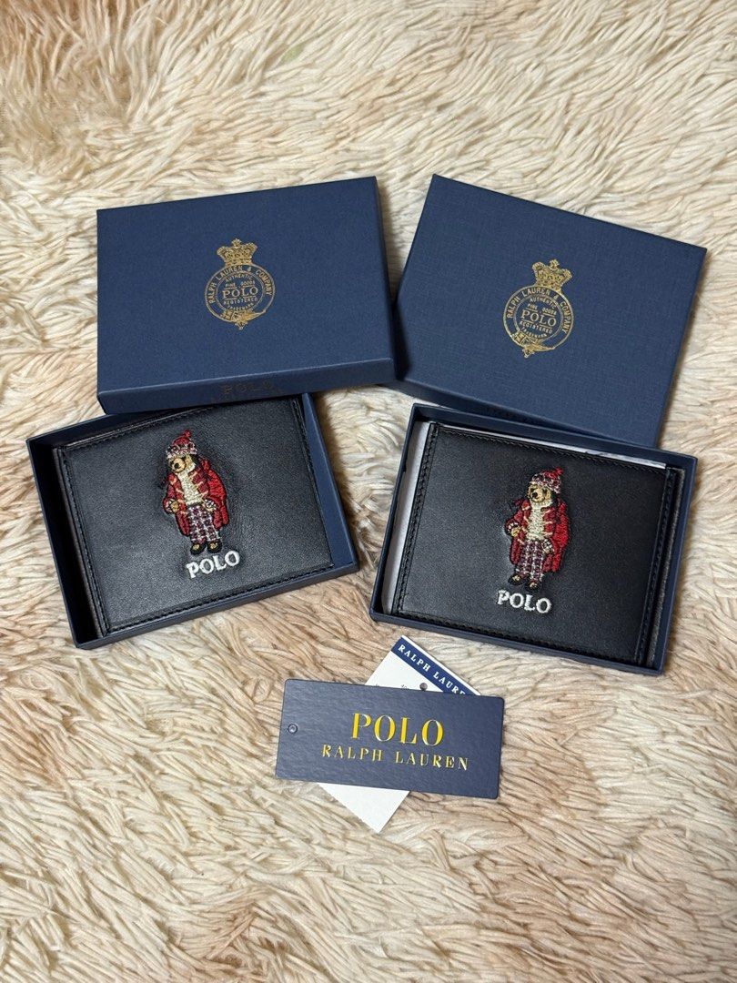(Accepting COD) POLO RL BEAR RALPH LAUREN LEATHER CARD HOLDER WALLET (Category: Luxury Bags & Wallets) located in Imus. Submitted by kcnvy.co (Listing ID 1395330271, Image 1). Description: Deadstock hard to find 1 million percent authentic Wallet card holder Send offers I sell or have sold other brands like Patagonia type northface type north face Polo bear Spyder Columbia Coach Michael Kors Burberry Snow beach Polo bear Cp 93 Limited edition 196