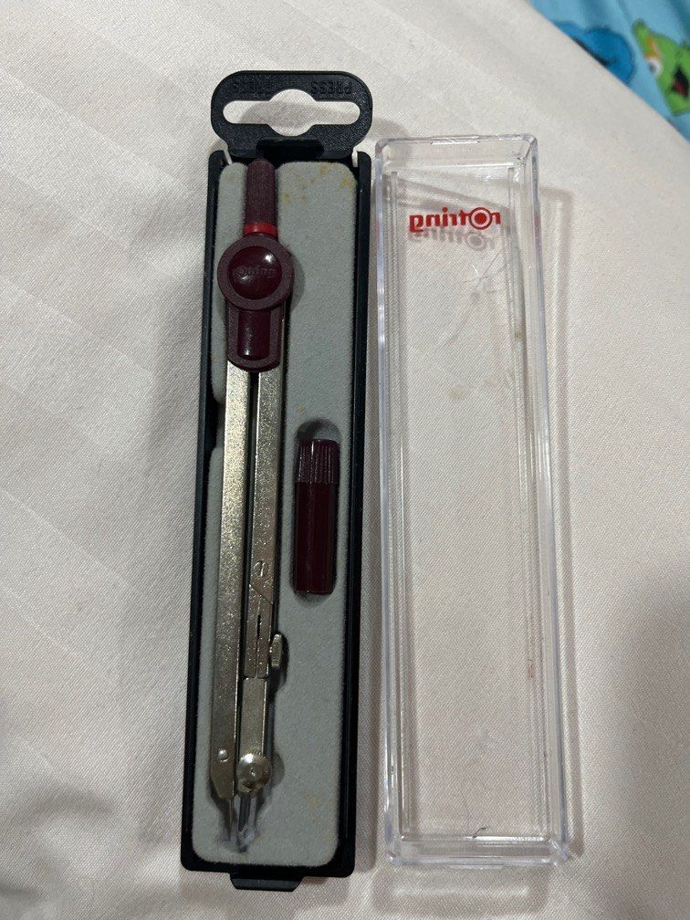 Rotring compass set for Technical drawing drafting geometry architecture and engineering (Category: Looking For) located in Quezon City. Submitted by zlsalarza (Listing ID 1395317700, Image 3). Description: May basbas, engineer may ari.