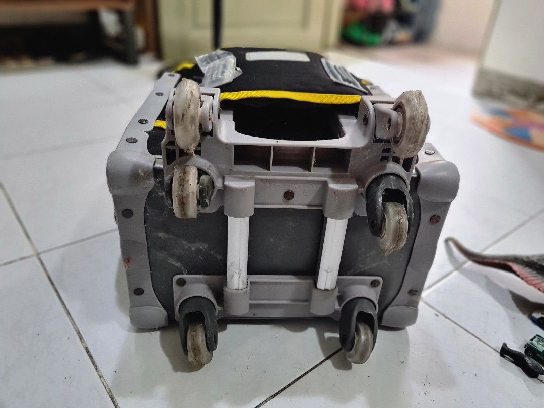 School Luggage (Category: Luggage) located in Rizal. Submitted by rjps13 (Listing ID 1395210815, Image 3). Description: School luggage used only once with bag cover and pouch. No issue, only needs cleaning. Price is slightly negotiable.