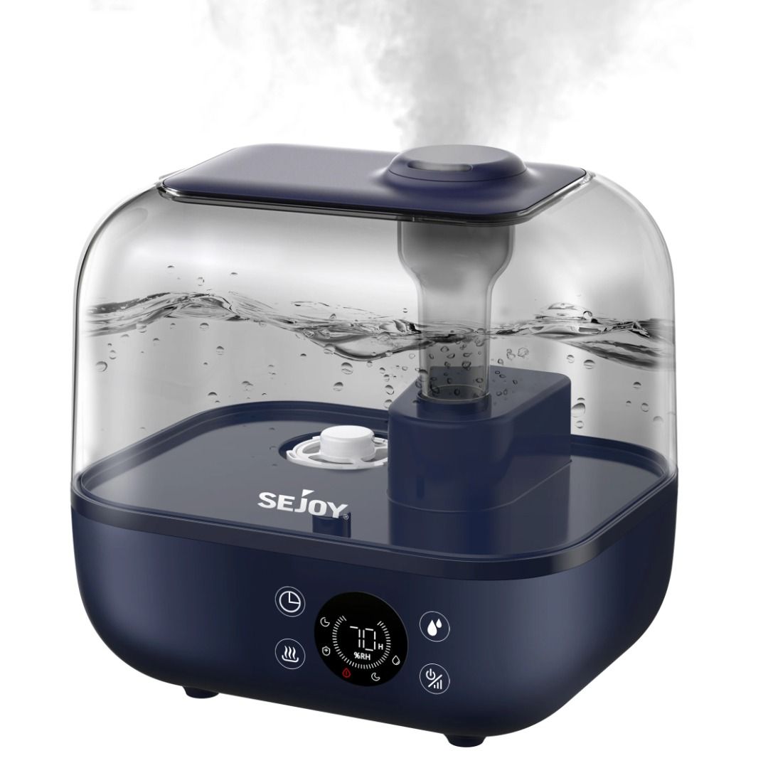 Sejoy Cool Mist Humidifiers for Bedroom Large Room 5L with Essential ...