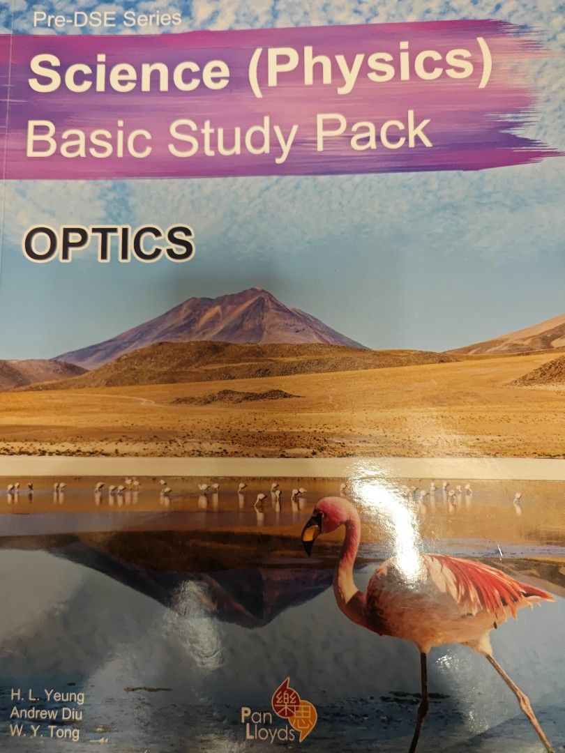 Sience(Physics)Basic Study Pack (OPTICS) （分類：教科書）位於 Hong Kong。 由 dinosaur_k 提交（商品編號 1395291215，圖片 1）。簡介： Sience(Physics)Basic Study Pack (OPTICS) 有些許使用痕跡，大部分乾淨。