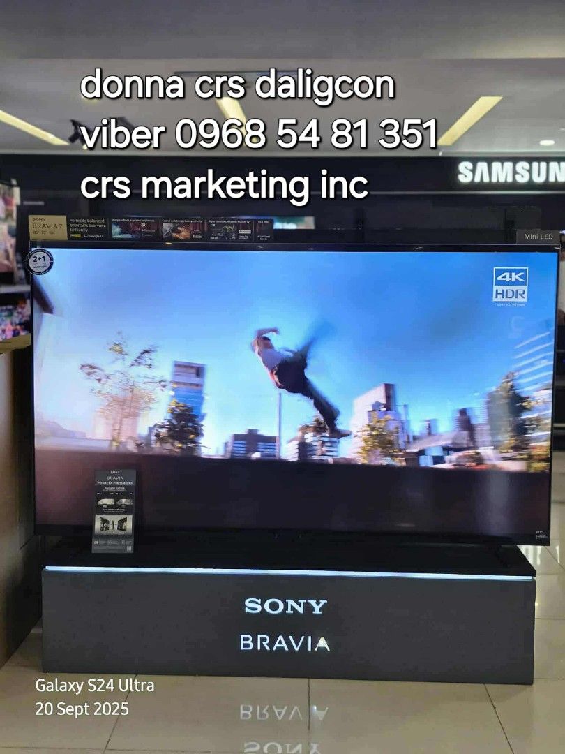Sony bravia 7 series (Category: TV) located in Manila. Submitted by donnasagao03665 (Listing ID 1395284485, Image 3). Description: 💙 SONY BRAVIA 7 SERIES MINILED 65XR70 75XR70 85XR70 GOOGLE TV SONY OLED TV BRAVIA 8 SERIES 55XR80 65XR80 55XR80M2 65XR80M2 💙 BRAVIA 5 SERIES 55XR50 - 62,500 65XR50 - 71,600 75XR50 - 109,900 98XR50 - 272,900 BRAVIA 7 SERIES K65XR70 - 98,900 K75XR70 - 145,000 K85XR70 - 216,500 BRAVIA 8 SERIES K55XR80M2 - 106,900 K65XR