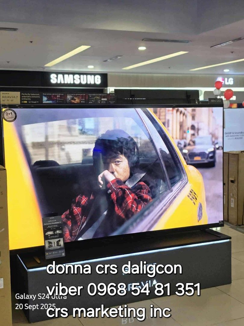 Sony bravia 7 series (Category: TV) located in Manila. Submitted by donnasagao03665 (Listing ID 1395284485, Image 2). Description: 💙 SONY BRAVIA 7 SERIES MINILED 65XR70 75XR70 85XR70 GOOGLE TV SONY OLED TV BRAVIA 8 SERIES 55XR80 65XR80 55XR80M2 65XR80M2 💙 BRAVIA 5 SERIES 55XR50 - 62,500 65XR50 - 71,600 75XR50 - 109,900 98XR50 - 272,900 BRAVIA 7 SERIES K65XR70 - 98,900 K75XR70 - 145,000 K85XR70 - 216,500 BRAVIA 8 SERIES K55XR80M2 - 106,900 K65XR