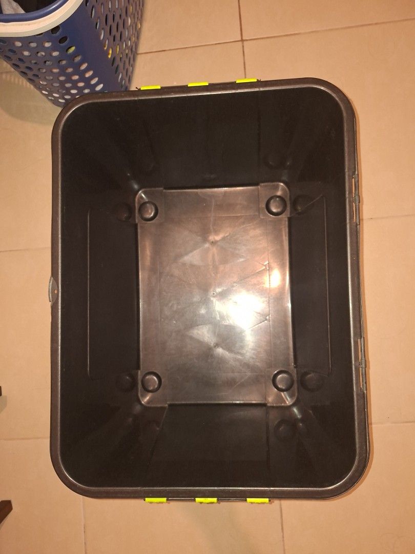 Storage Box (Uniglobal) (Category: Wine Cellar & Storage) located in Taguig. Submitted by declutterops (Listing ID 1395199386, Image 3). Description: Deep and functional storage box for multi-use. We used it to store clothes. .