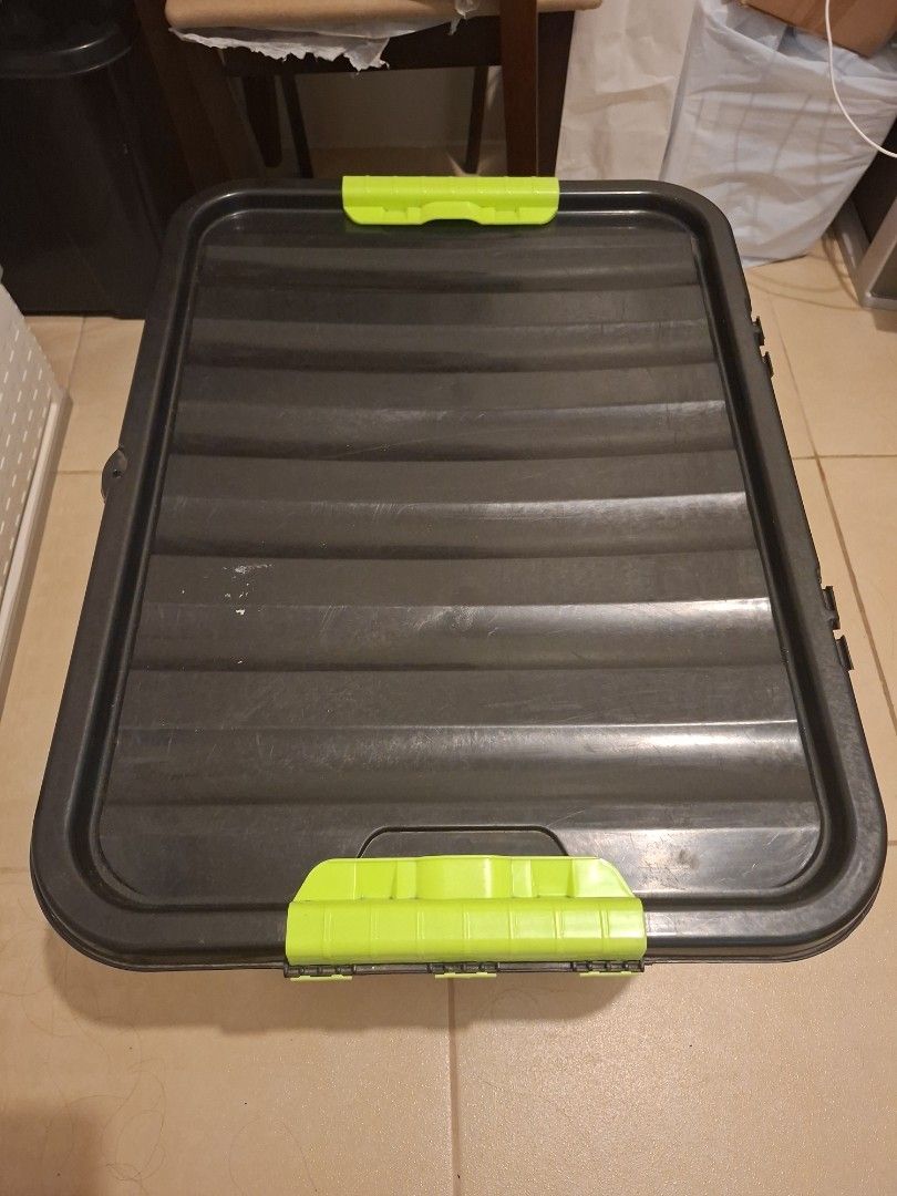 Storage Box (Uniglobal) (Category: Wine Cellar & Storage) located in Taguig. Submitted by declutterops (Listing ID 1395199386, Image 2). Description: Deep and functional storage box for multi-use. We used it to store clothes. .