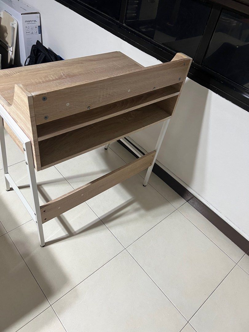 Table (Category: Tables & Sets) located in Singapore. Submitted by nichole38 (Listing ID 1395186000, Image 3). Description: 74 cm in height and 74cm in width. Use one year plus. Self collection at 680535.