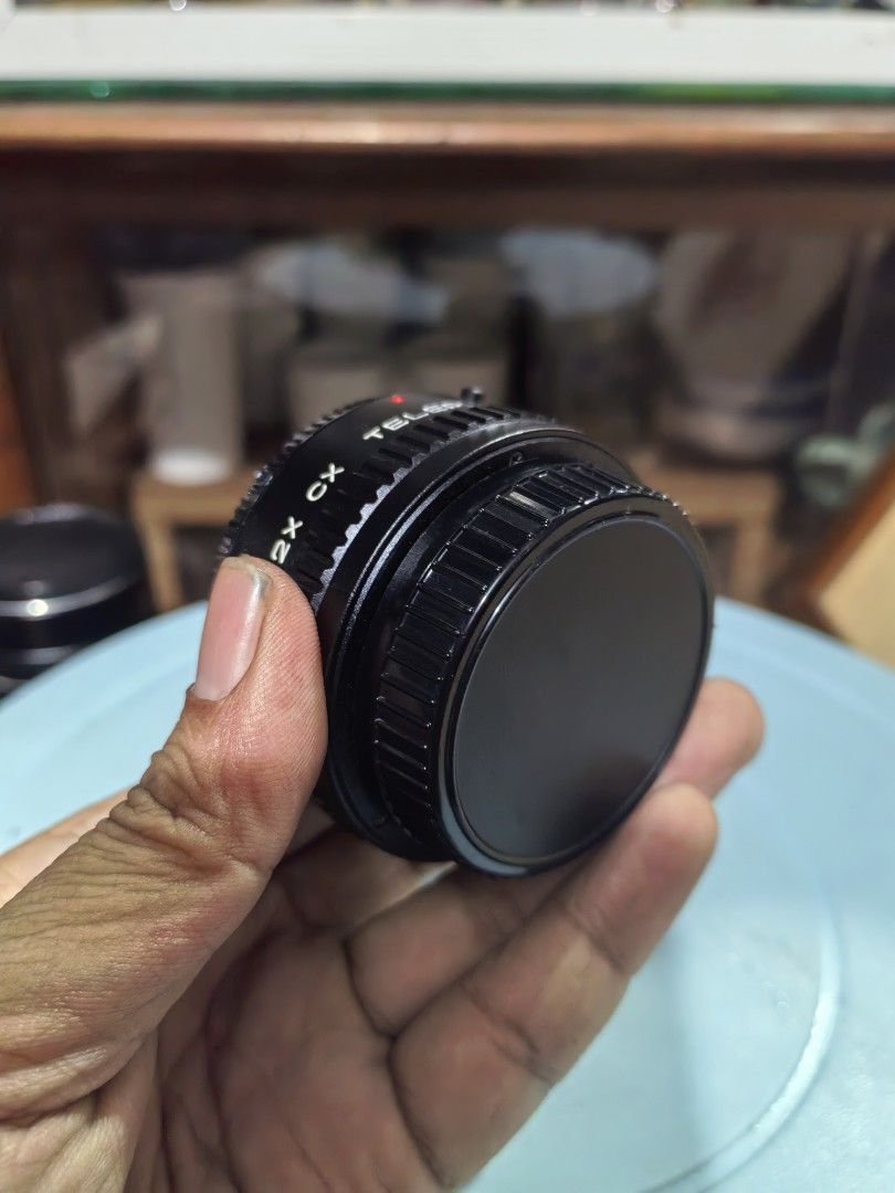 Teleplus MC4 Teleconverter (Category: Lens & Kits) located in Cebu City. Submitted by dudes_villanueva (Listing ID 1395336466, Image 3). Description: Teleconverter 📌Also known as a tele-extender, is an optical accessory that increases the effective focal length of a camera lens. 📌The "2X" indicates that this specific teleconverter doubles the focal length of the attached lens. 📌"MC4" refers to the multi-coating on the lens elements, which help
