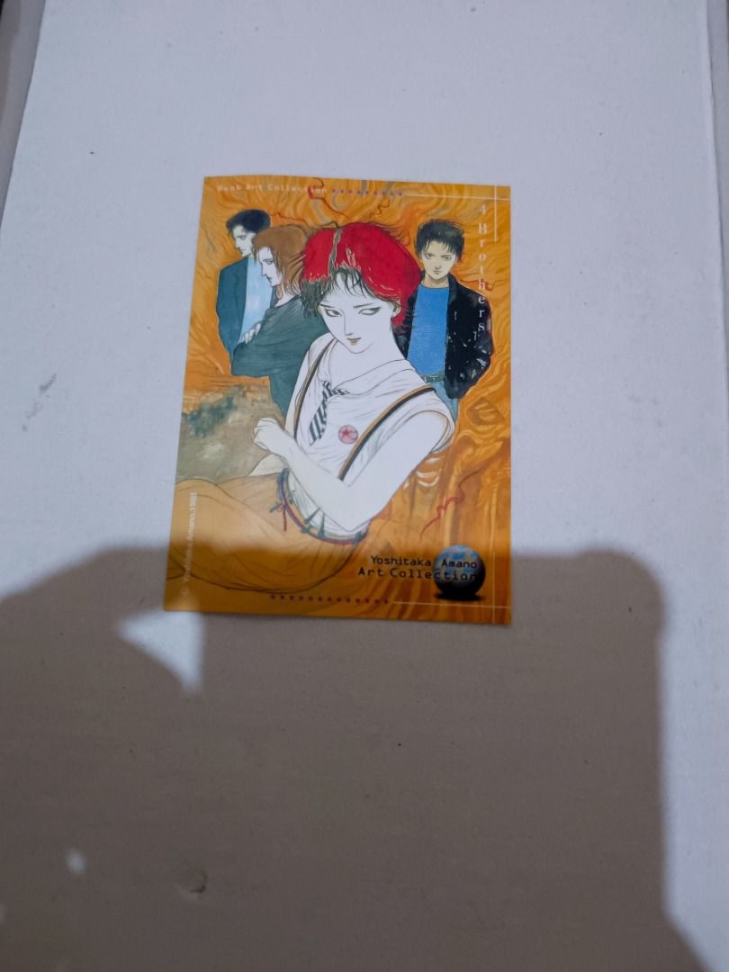 Yoshitaka Amano Art Collection 32 (Category: Comics & Manga) located in Davao. Submitted by plan-b (Listing ID 1395320323, Image 2). Description: The card is still good Slightly bend.