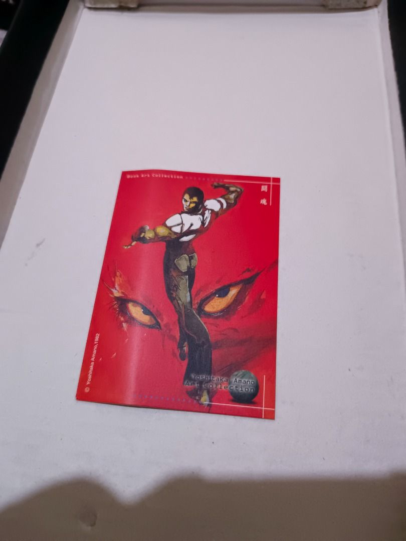 Yoshitaka Amano Art Collection 23 (Category: Comics & Manga) located in Davao. Submitted by plan-b (Listing ID 1395327104, Image 2). Description: The card is still in good condition Slightly bend.