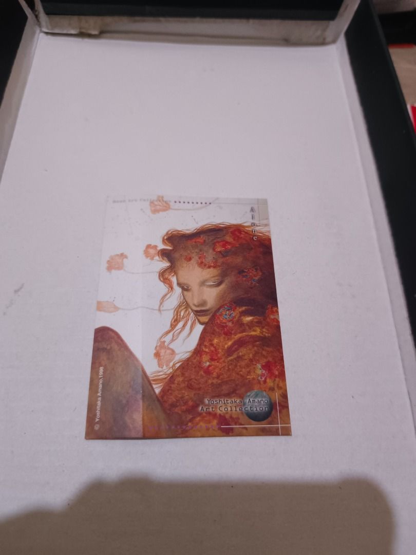 Yoshitaka Amano Art Collection 20 (Category: Comics & Manga) located in Davao. Submitted by plan-b (Listing ID 1395327208, Image 2). Description: The card is still in good condition.