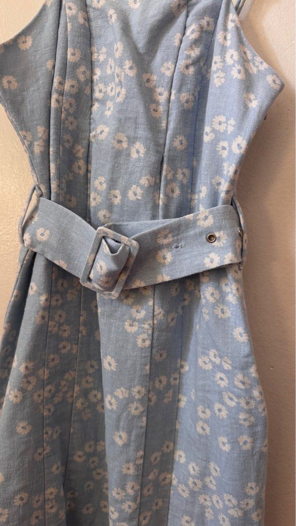 Zara linen dress (Category: Babies & Kids Fashion) located in Makati City. Submitted by thriftyfive (Listing ID 1395217551, Image 2). Description: Altered already to fit to my daughter Still in goof condition.
